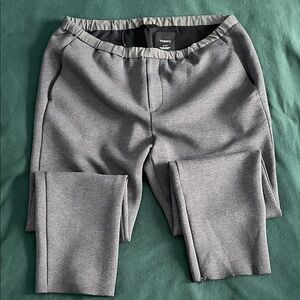 Theory Charcoal smart wool Lounge Pants